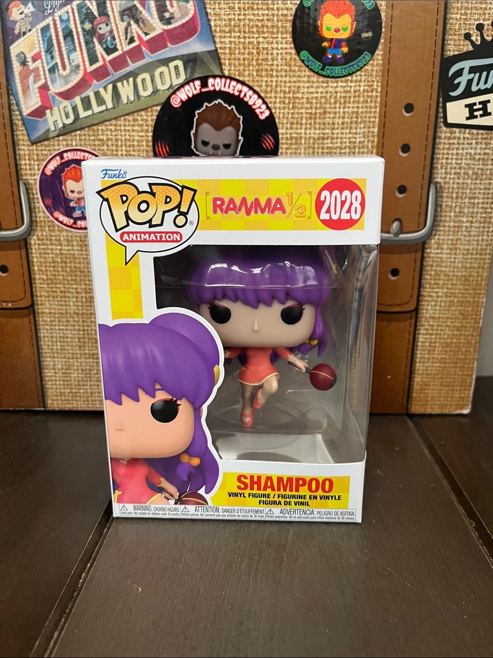 Funko Pop! Shampoo Vinyl Figure – Purple Hair, Red Outfit